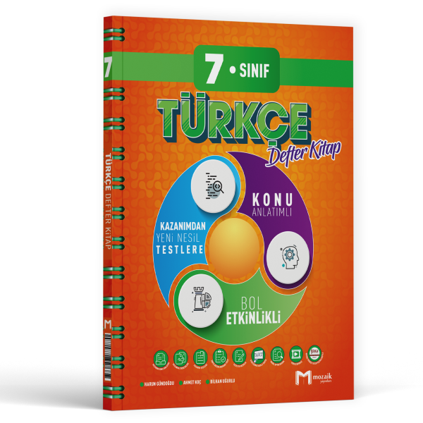 7.SINIF MOZAİK DEFTER TÜRKÇE - 2025-26